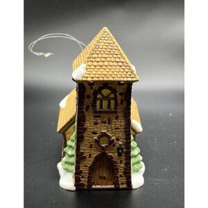 Department 56 NIB VINTAGE DICKENS VILLAGE CHURCH Ornament, 1985, #98737